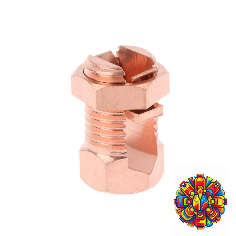 TJ Series Split Bolt Connector Rustproof Copper Sturdy Clamp for Marine Electrical Equipment Wiring Repair
