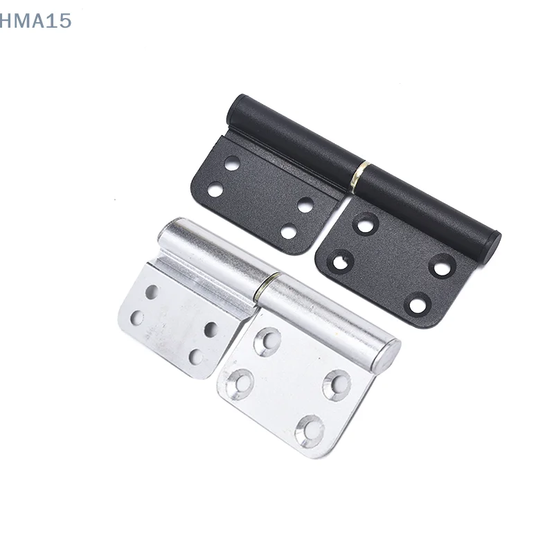 Aluminum door black flag hinge detachable 4 inch kitchen door hinge X2