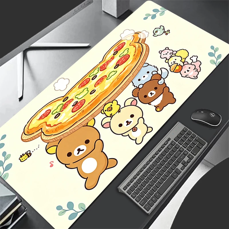 Mouse Pad Computer Accessories Cute cartoon Mousepad Designed specifically Gamer Keyboard Mat K-Korilakkuma R-Rilakkuma MouseMat