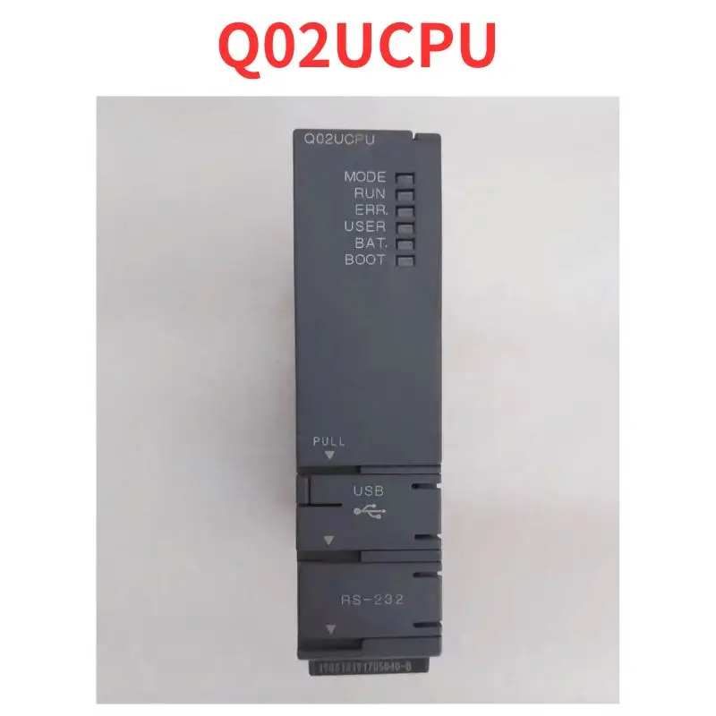 

Used Q02UCPU PLC module Functional test OK