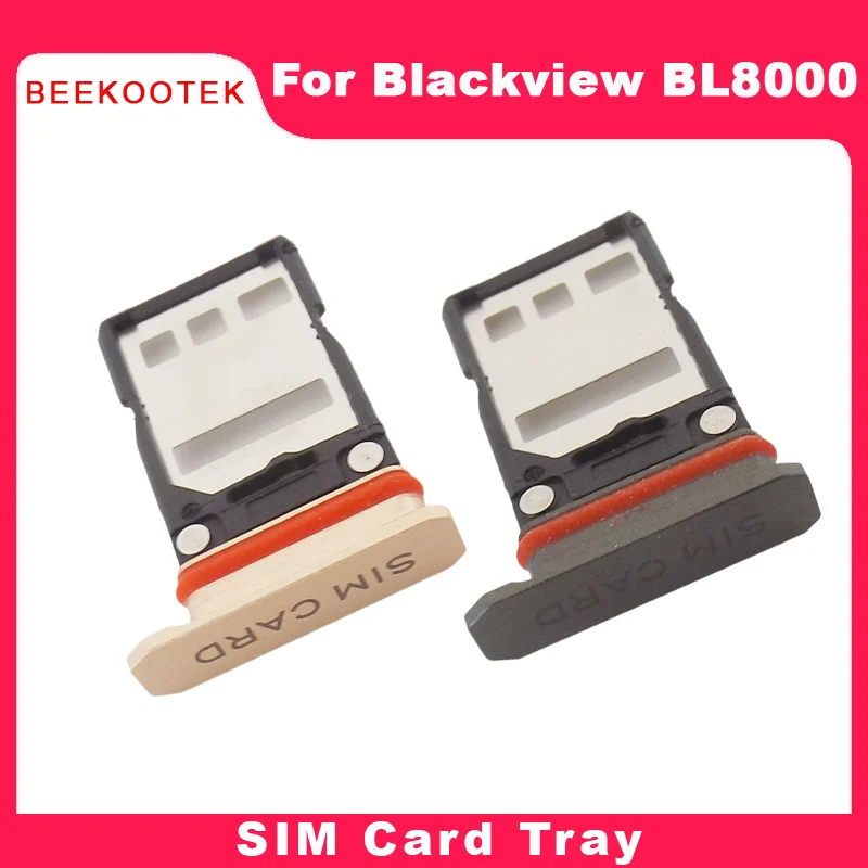 

New Originla Blackview BL8000 SIM Card Tray Sim Card Holder Tray Card Slot Adapter Accessories For Blackview BL8000 Smart Phone