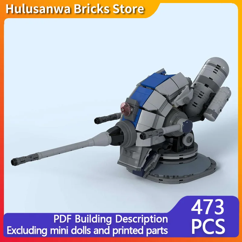 

Тяжелая анти-самолетная турель, модель MOC, строительные кирпичи, военное оборудование, модульные технологии, подарки, праздник, сборка, детские игрушки, костюм