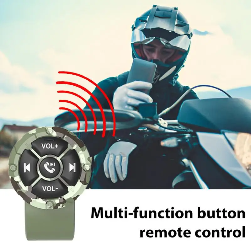 

Multifunctional Car Steering Wheel Wireless Remote Control For Media Button Waterproof Mobile Phone Remote Controller