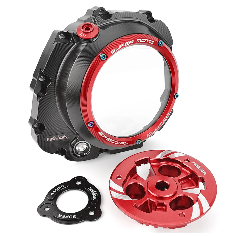GSXS GSX-S 950 Engine Protective Protector Clear Clutch Cover Guard For Suzuki GSXS950 2022 2023 2024 2025