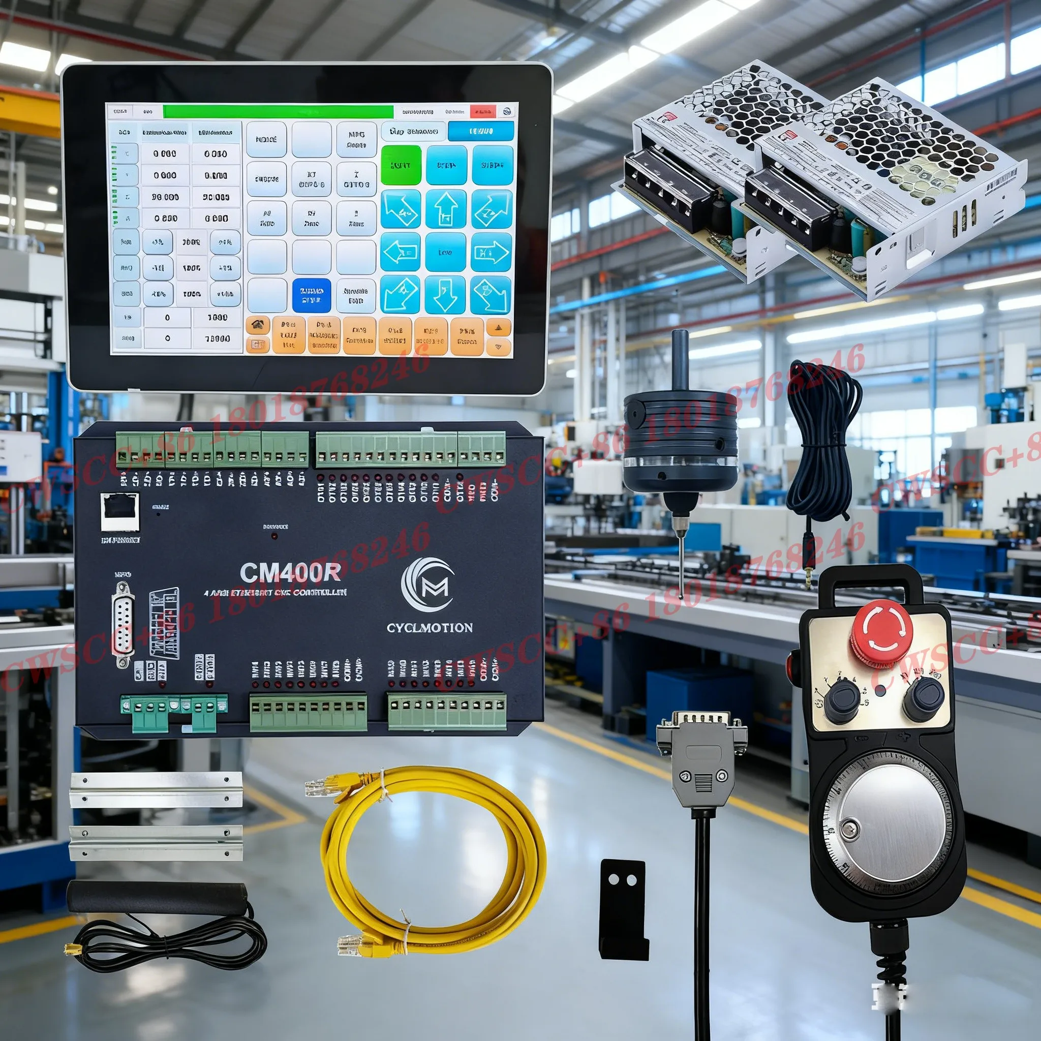 The CM600 CNC engraving and milling machine supports a 6-axis offline motion control system and an RTCP automatic tool magazine.