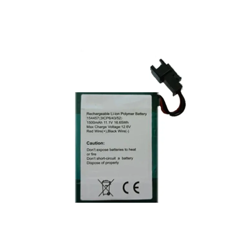 1500mAh Medical Equipment Battery For Medcaptain MP-30, MP-60, SYS-6010, MP-30A, MP-60