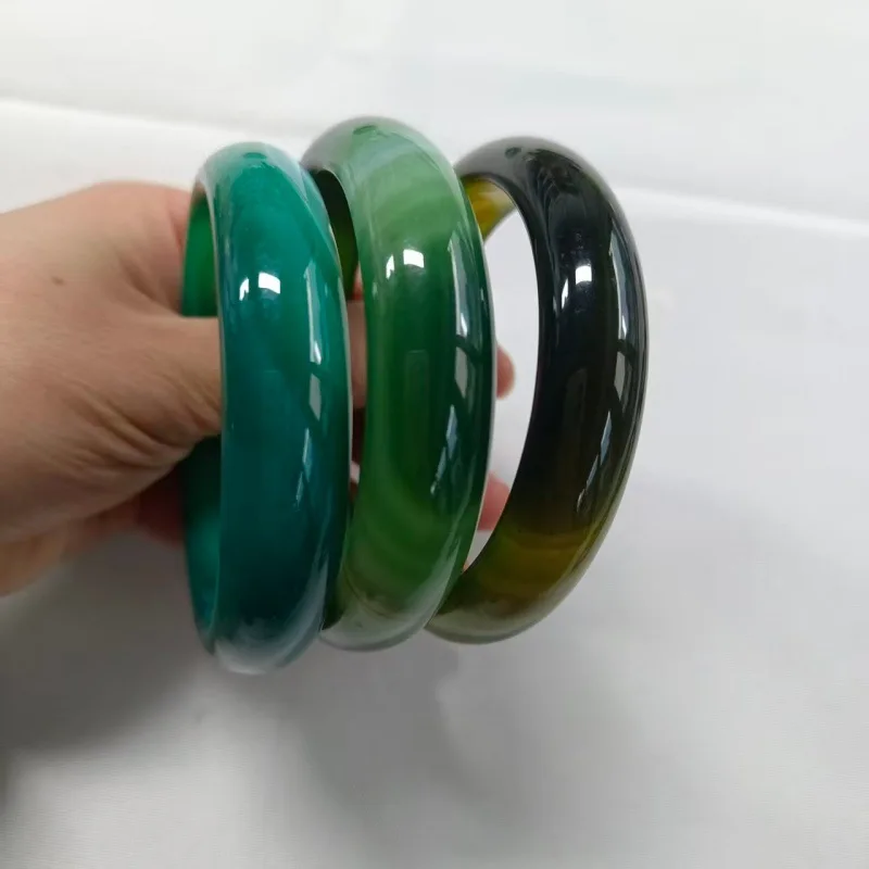 

Натуральный зеленый халцедон, браслет ручной работы с центральной планкой, модные ювелирные изделия, женский браслет из красного агата, подарочные аксессуары