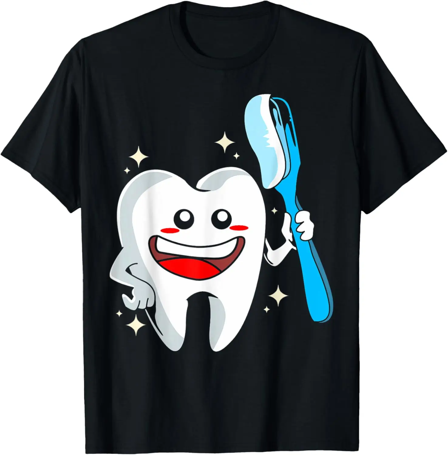 Toothbrush Cute Dental Assistant Dentist T-Shirt