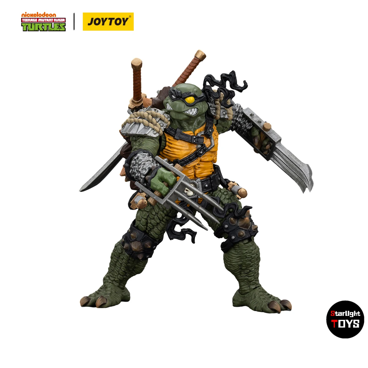 JOYTOY 1/18 Action Figure TMNT Krang Slash Tokka Modello Giocattolo Regali