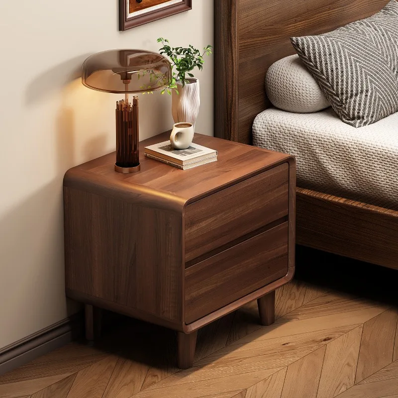 Aesthetic Nordic Nightstand Luxury Modern Storage Vintage Trendy Display Nightstand Comodino Bedroom Furniture