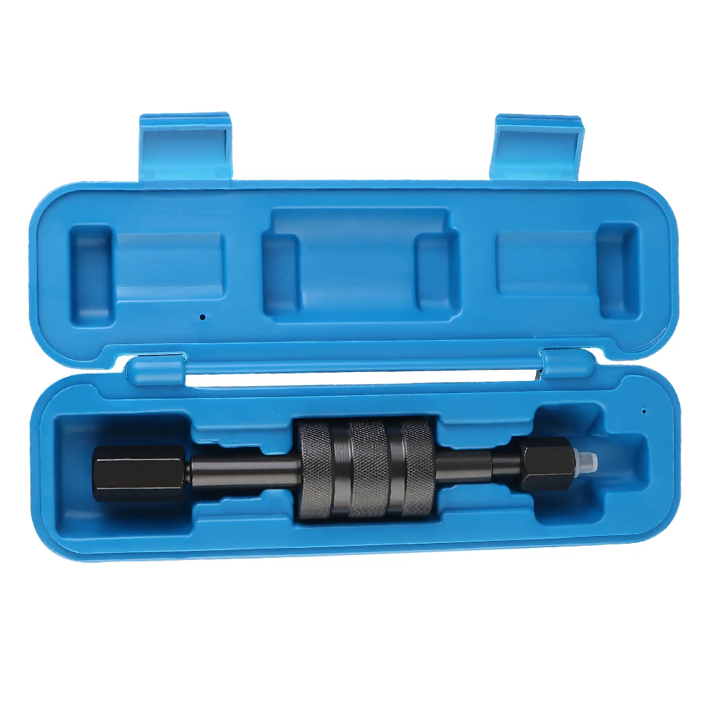 

Diesel Injector Puller Tools Extractor Installer Tool with Hard Case M8 M12 M14 Injector Fuel Injector Remover Accessory