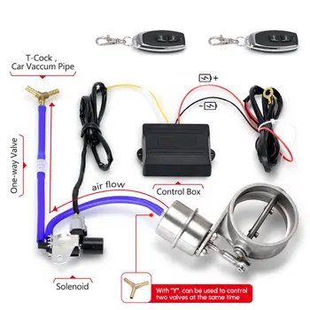 Nerezový tlumič výfuku 2,5 10 nejlepší prodej tlumič výfuku s dálkovým ovládáním - №6