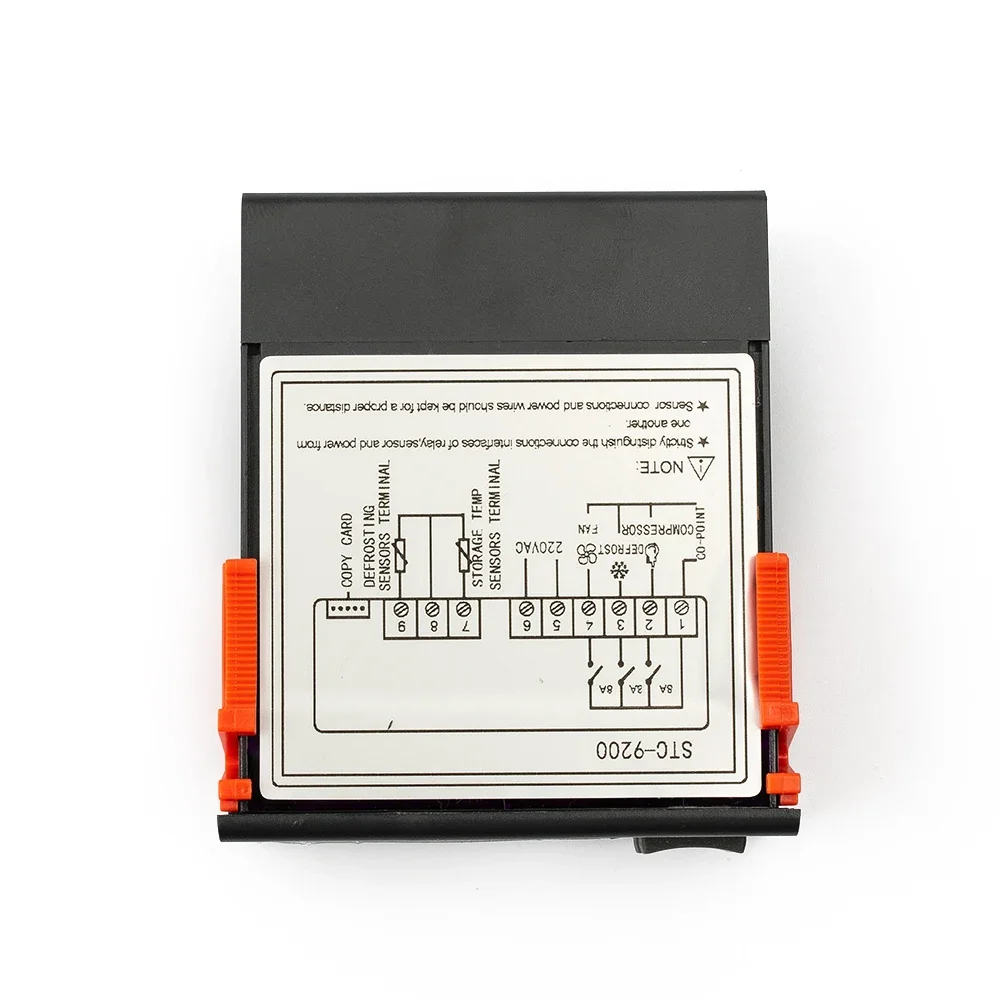 

Контроллер температуры STC 9200 Цифровой регулятор температуры переменного тока 220 В с пластиковым зондом и ЖК-дисплеем