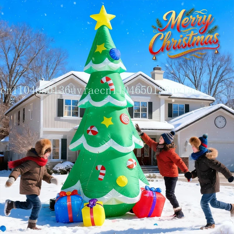 

Christmas Tree Inflatable Model Outdoor Decoration for Christmas Party Decoration Courtyard Garden Lawn