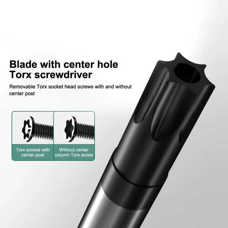 Sturdy Handheld Magnetic Torx Screwdriver; Optimal for Security Electronics Repair and DIY.