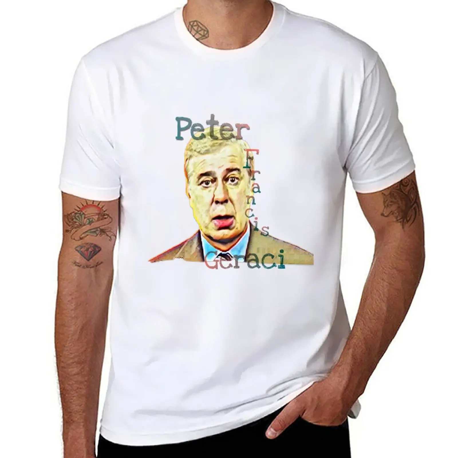 New Peter Francis Geraci T-Shirt anime clothes oversized t shirts hippie clothes Tee shirt mens clothing