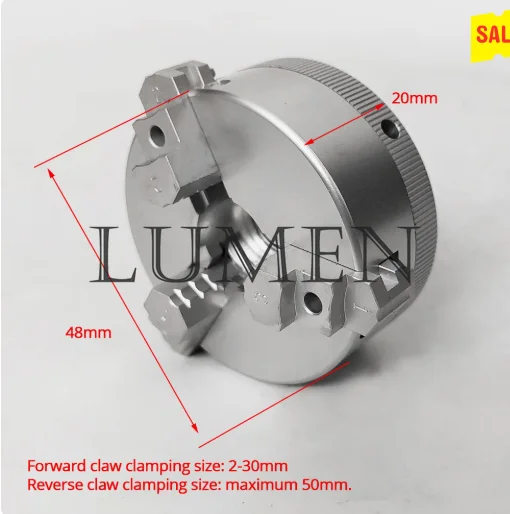 Clamp case Mini three-jaw chuck + hand drill connecting rod, shaft aluminum alloy linkage, 775 motor direct connection