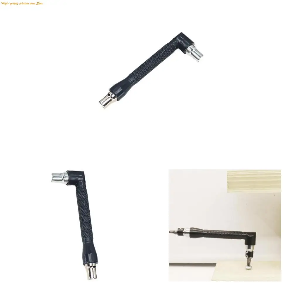 203F L 1/4inch Socket Wrench, Double Head Socket Wrench Set Extension Handle Screwdriver Screwdriver Bit Hand Tool