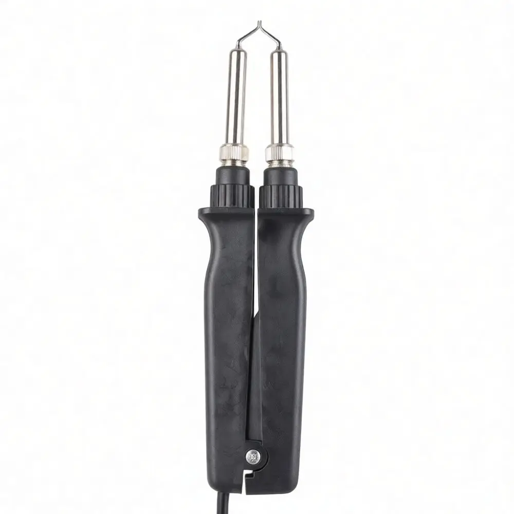For Gordak 902 Solder Handle Ceramic Heating Element Dual Core System Electric Iron Tweezers Fixture Precision Welding Tool