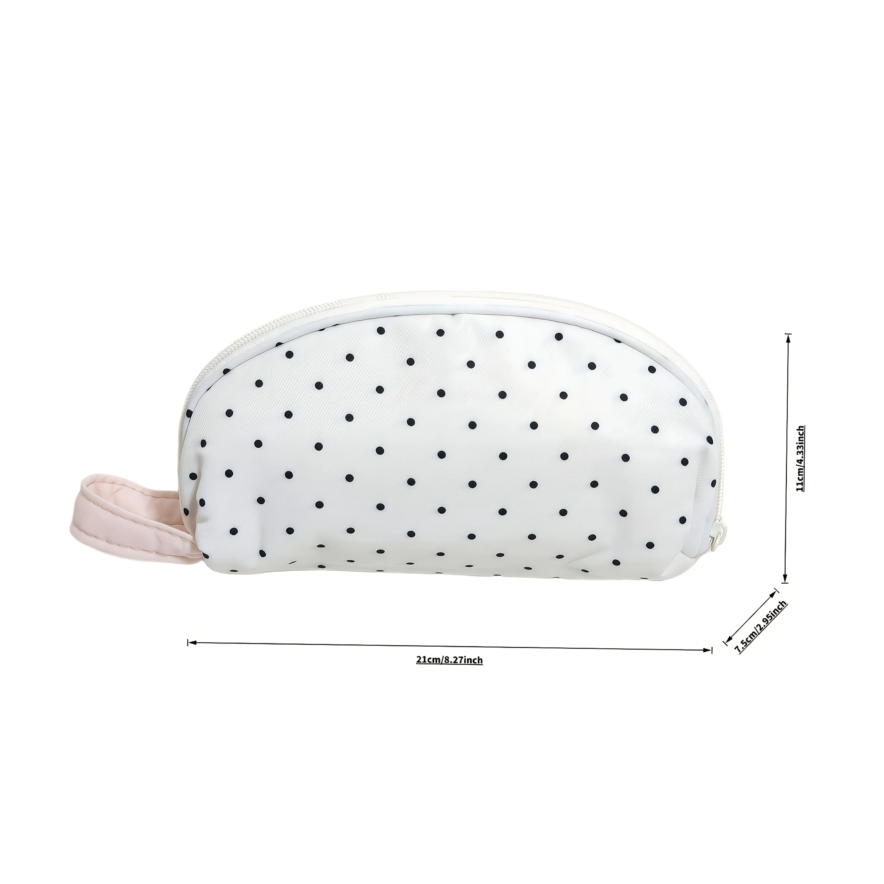 Estuche para lápices Kawaii con diseño de concha marina, gran capacidad, múltiples compartimentos, bolsa organizadora de papelería, bolsa organizadora para estudiantes, escuela, viajes