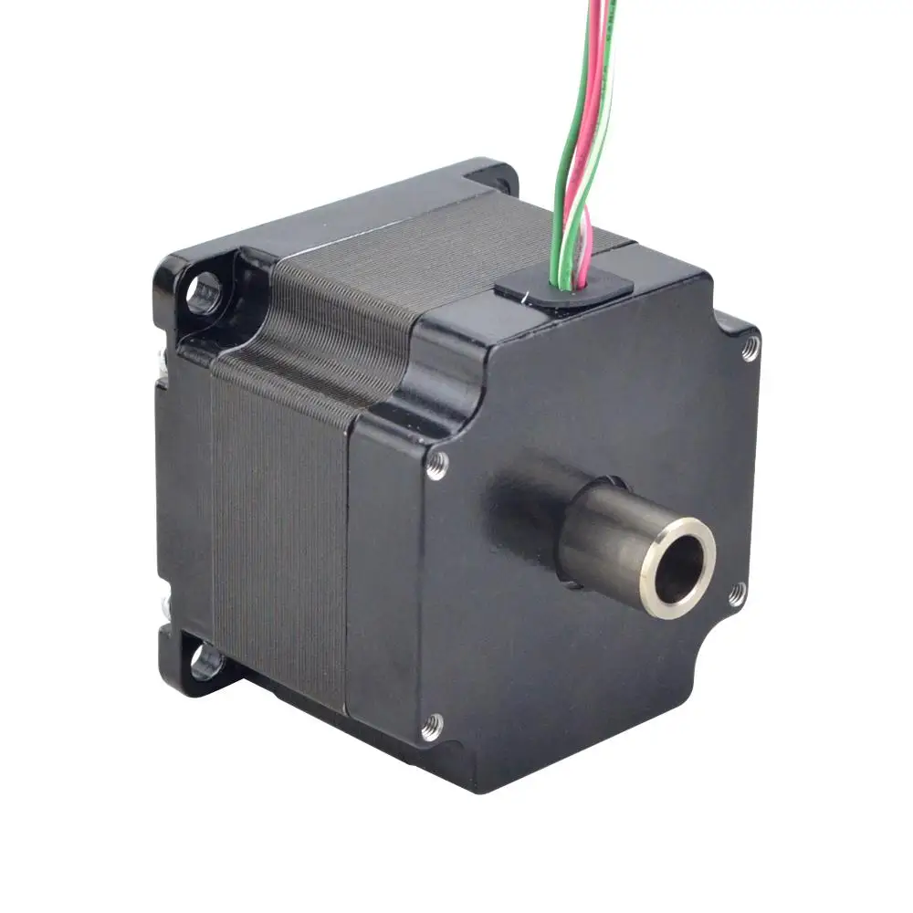 STEPPERONLINE Nema 23 Stepper Motor Dual Shaft Hollow Shaft 0.78Nm 2A 57x57x45mm Stepping Motor for CNC Engraving Machine
