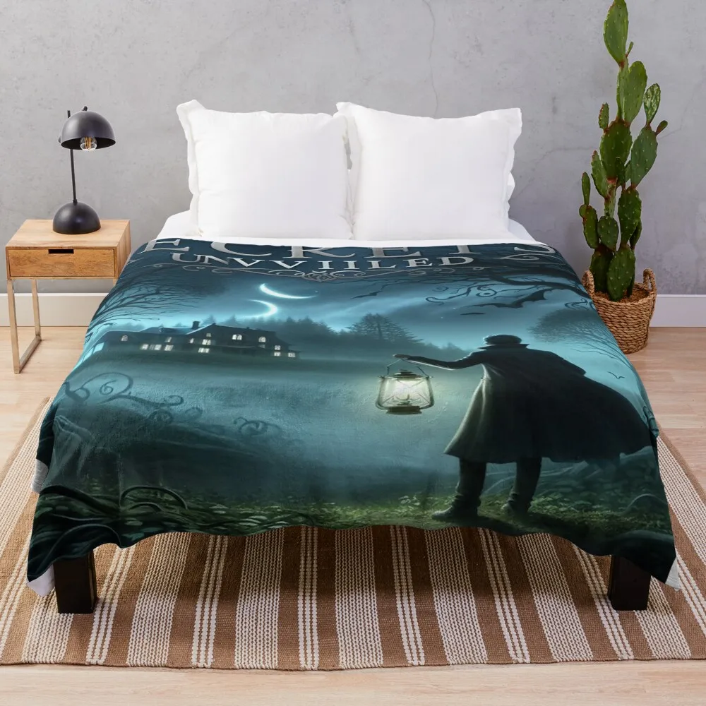 secrets unveiled horror movie poster Throw Blanket Sleeping Bag Bed Fashionable Blankets