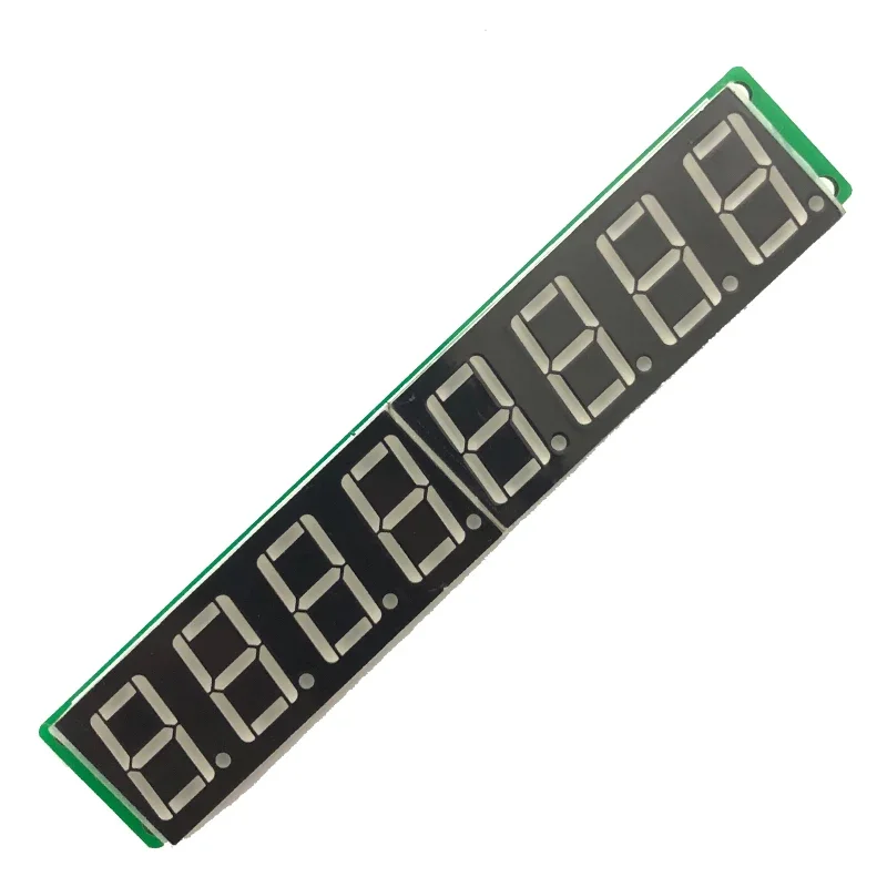 0.56 Inch Eight-digit LED Digital Tube Display Module Compatible with TM1638 Serial Driver Red/emerald/white