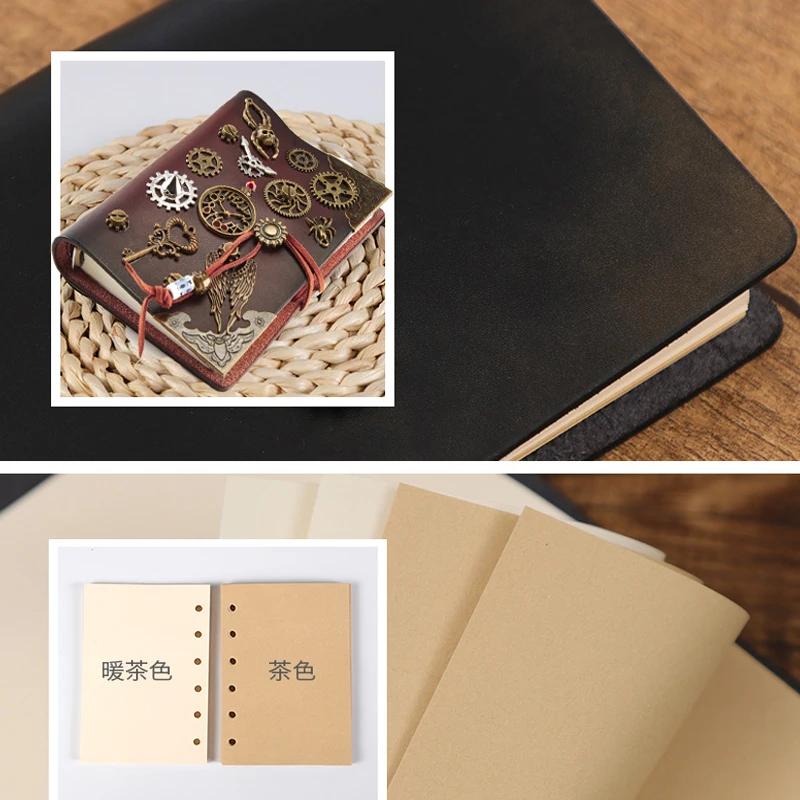 Steampunk Fan Black Rivet Hand Fan Gothic Performing Props Cospaly Hans