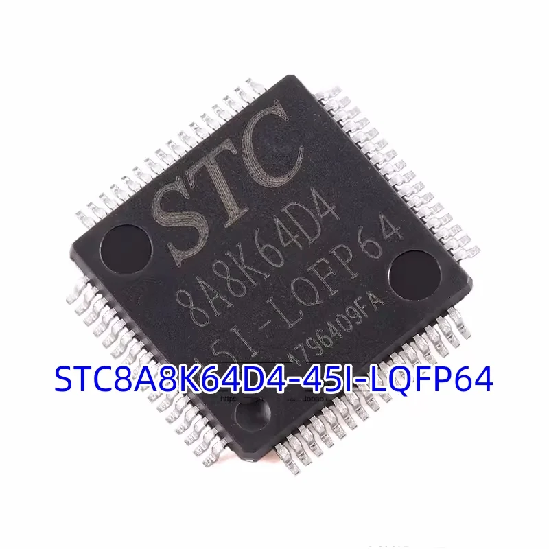 5PCS New and Original STC8A8K64D4-45I-LQFP48  STC8A8K64D4-45I-LQFP44 STC8A8K64D4-45I-LQFP64 chipset in stock