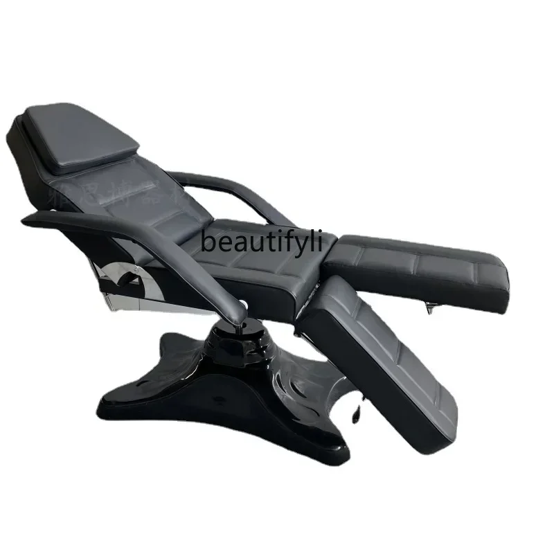 

NQ Beauty Salon Multi-Purpose Adjustable Lifting Rotating Tattoo Embroidery Semi-Permanent Manicure Facial Bed Chair