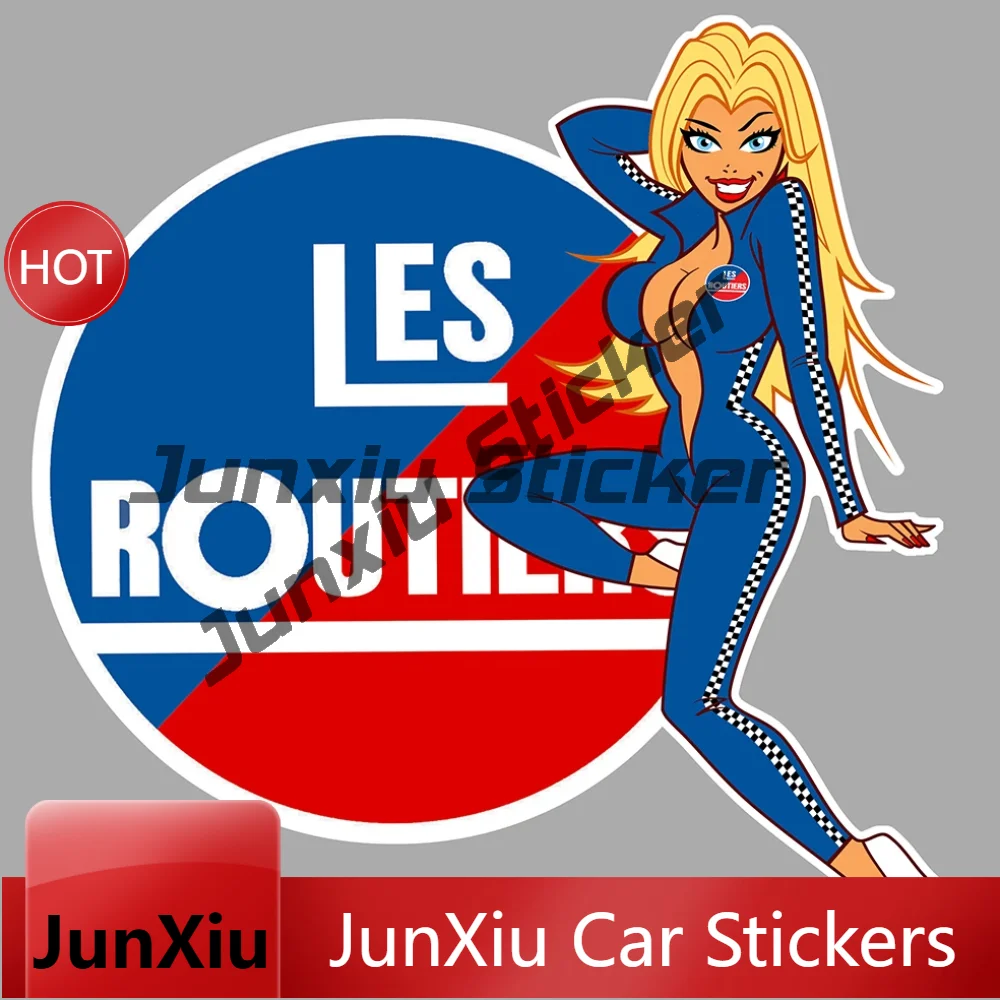Les Trucker Pin Up Sexy Truck Sticker Vinyl Decal Waterproof Truck Decoration