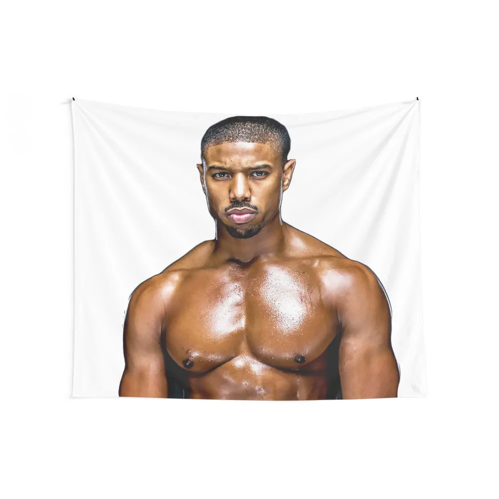 Michael B. Jordan Tapestry Wall Coverings Bedroom Decor Carpet Wall Decoration For Home Tapestry