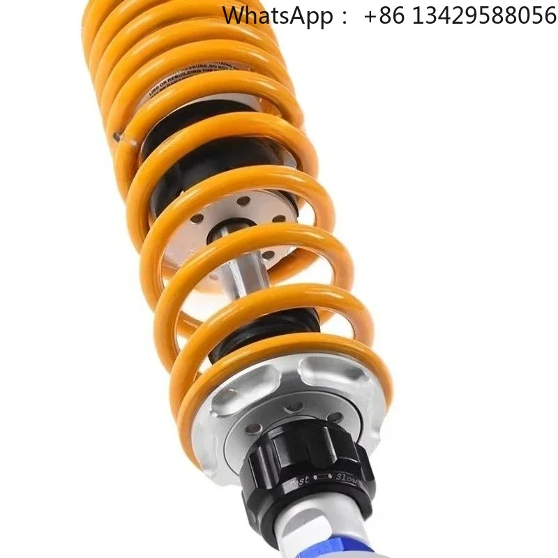 Adjustable Damping Rear Shock Absorber 305mm 325mm 345mm 365mm For Motorcycle Electric Scooter Suspension Replacement Parts