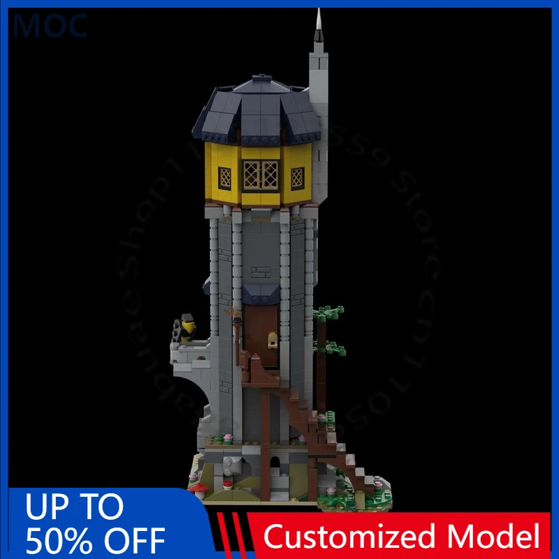 

1122 деталей, конструктор 31120 — Башня Волшебника, модульный конструктор MOC, простой популярный конструктор для детей, подарок на день рождения