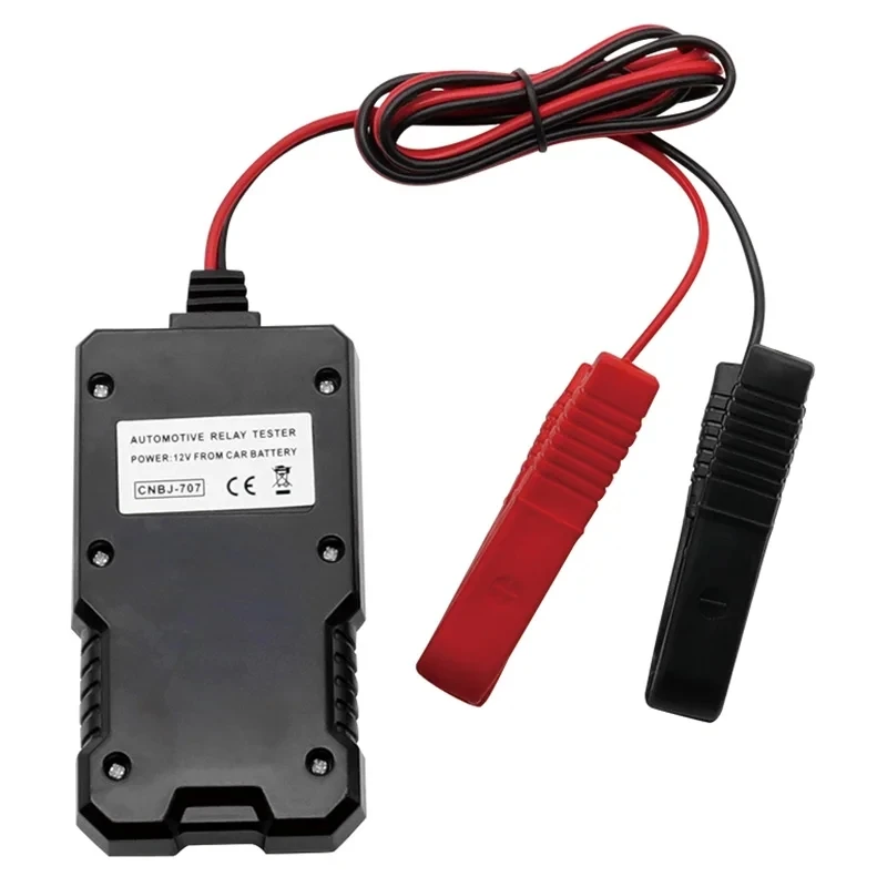 Probador de relé de coche Universal, herramienta de diagnóstico, Analizador de alternador, comprobador de batería automático, electrónico, automotriz, 12V