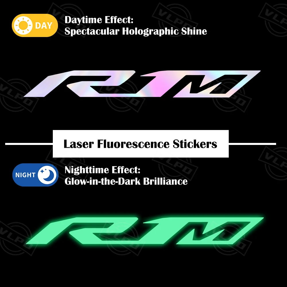 For YAMAHA YZF R1M YZFR1M YZF-R1M 2015-2019 2020 2021 2022 2023 2024 Accessories Motorcycle Laser Stickers Waterproof Decals