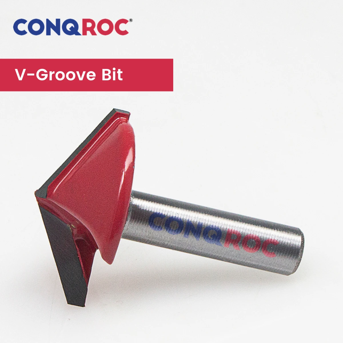 8mm Shank V-Groove Router Bit Tungsten Carbide CNC Woodworking Lettering Milling Cutter 9-Option 60 | 90 | 120 | 150 Degree