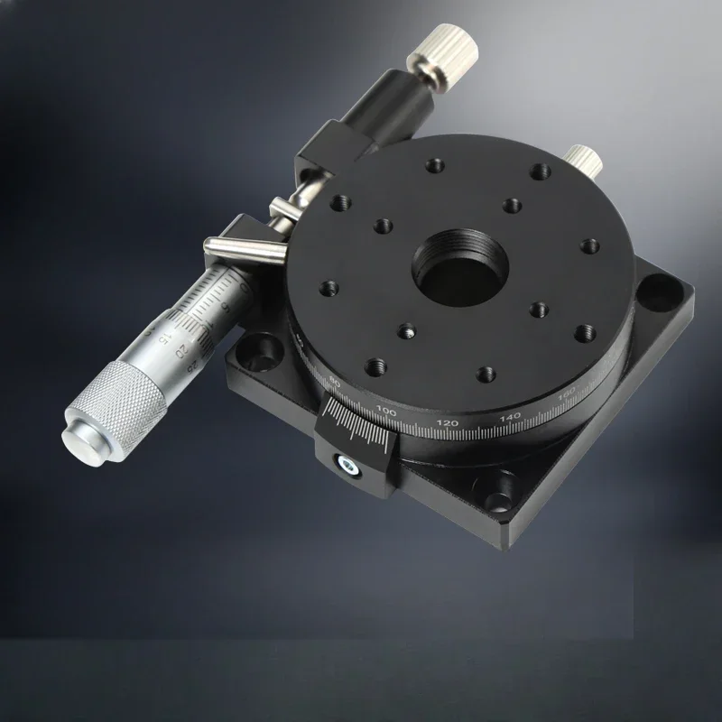 R-axis displacement platform RS60/40/80/125 manual adjustment rotation fine adjustment angle dial