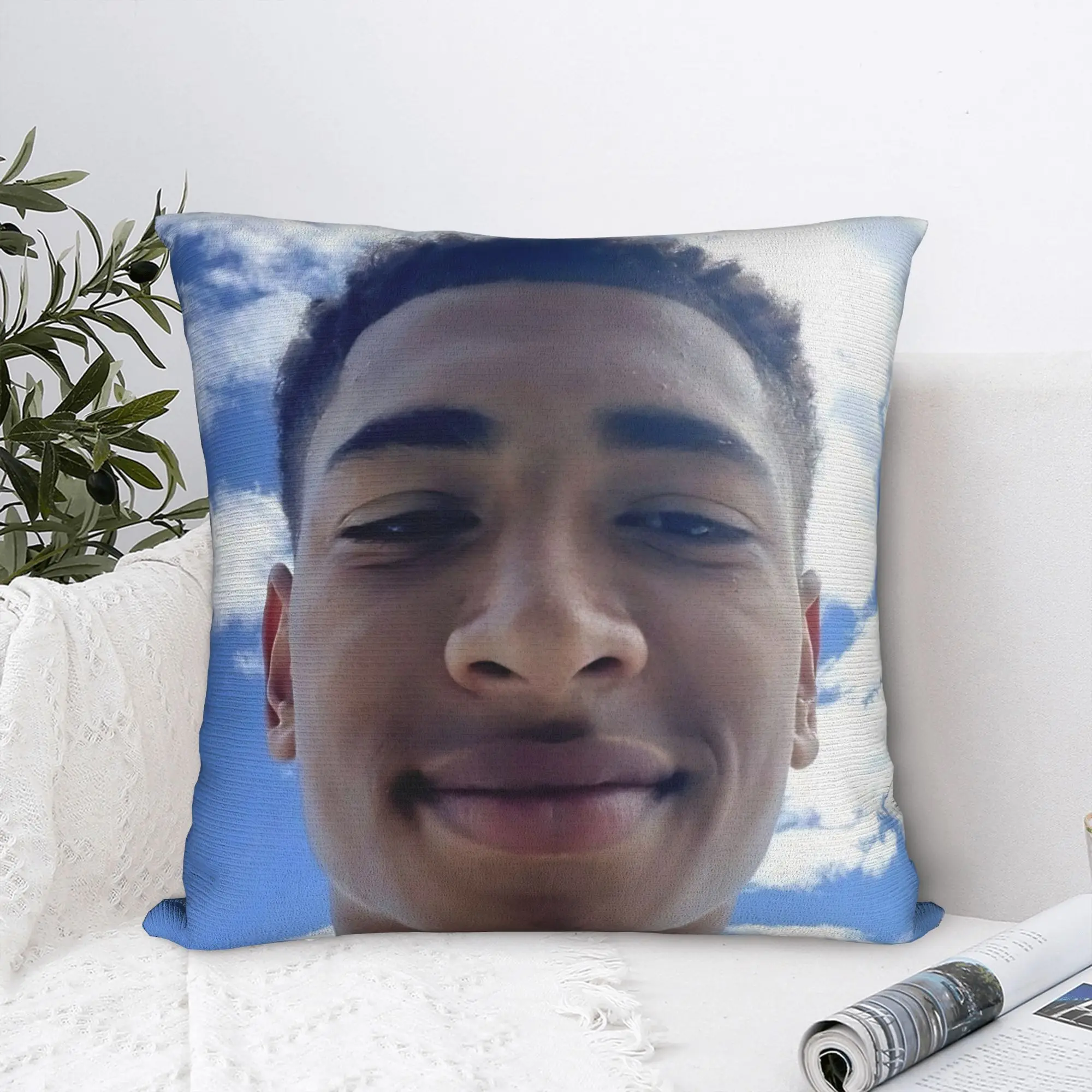 Football J-Jude B-Bellinghams Pillowcases  Fashion Pillow Case For Sofa Home Decor Soft Pillow Cover