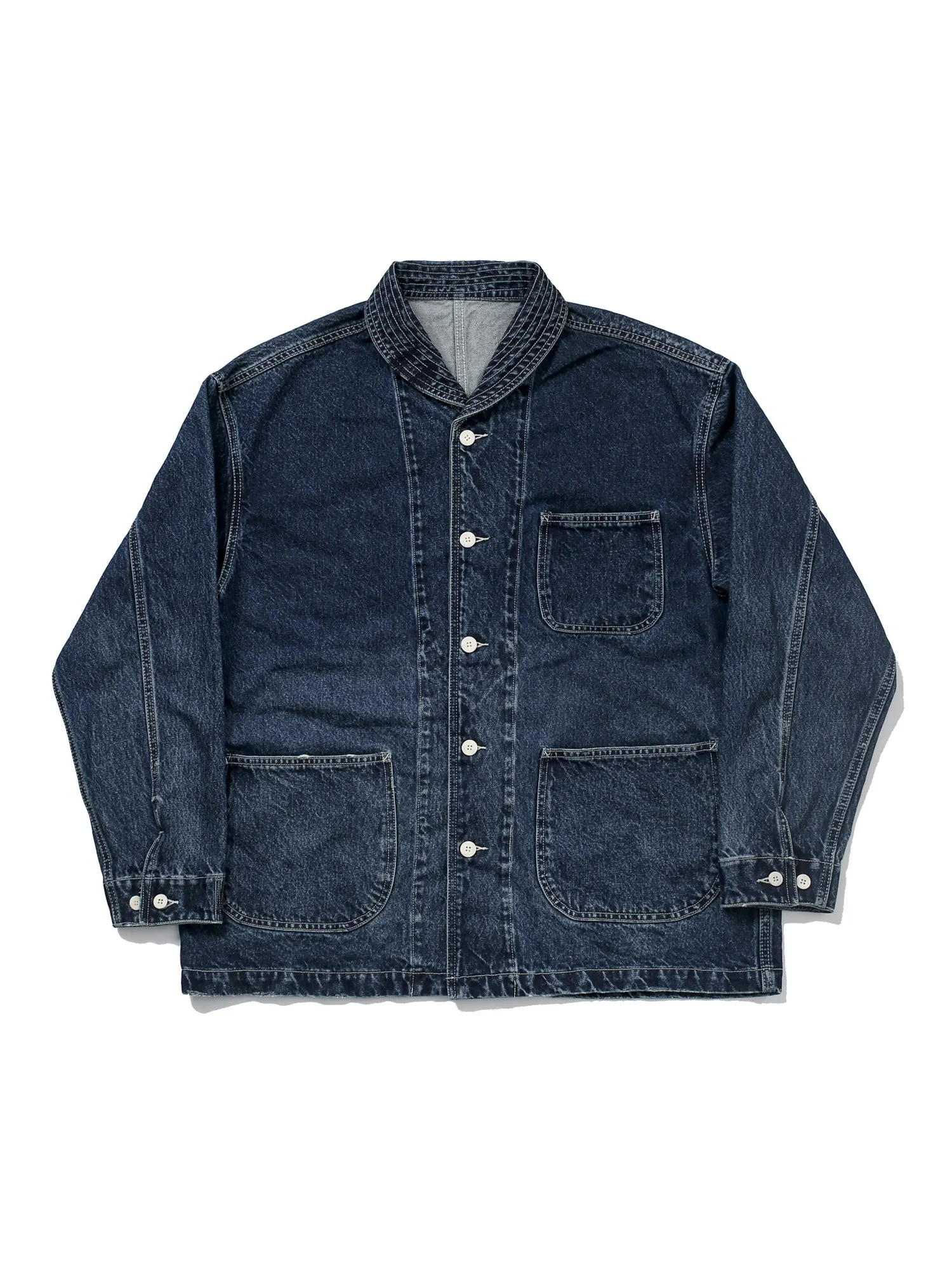 MADNESS 26SS Japanese tooling multi-pocket denim jacket