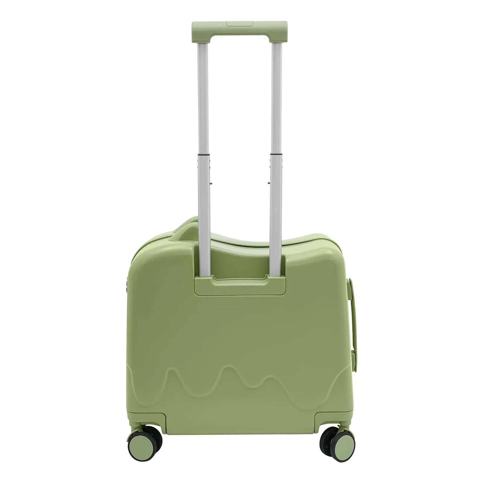 

18" Kids Carry On Luggage, Ride-On Kids' Suitcase with Double Spinner Wheels, Cute Lightweight Tow-Along Luggage with Password L