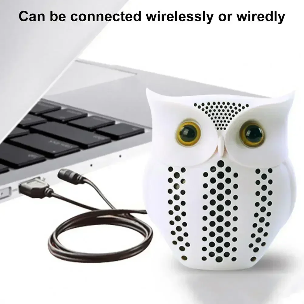 

5.0 Wireless Bass Speakers Bluetooth Speakers Subwoofer Music Player Owl Shape Portable Mini Loudspeaker Bluetooth Bluetooth