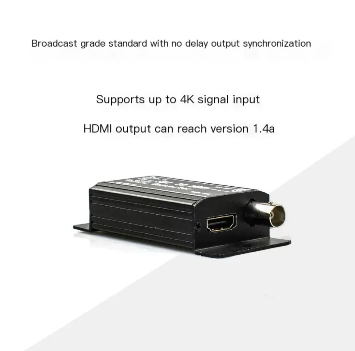 SDI-zu-HDMI-Konverter in Industriequalität, 1080P bei 30 Hz – verlustfreie 3G-HD-Konvertierung, unterstützt Kameras, Projektoren