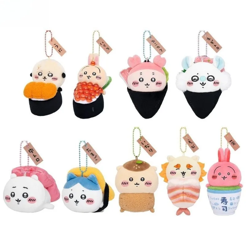 

MINISO новый стиль кулон орнамент милый Kawaii Chiikawa Usagi Momonga кукла чистый и свежий милый интересный кулон для школьной сумки
