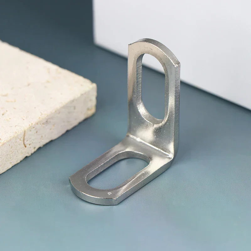 Motorcycle Exhaust Pipe Bracket Z/L-Shaped Stainless Steel Moto Modification Exhausts Pipe Clamps Fixed Bracket Accessory