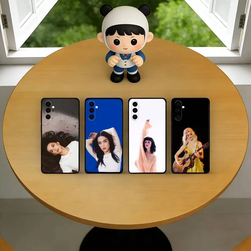 K-Katy P-Perry Singer Roar Phone Case For Samsung Galaxy A73,A72,A71,A70,A53,A52,A51,Others Soft Black Cover