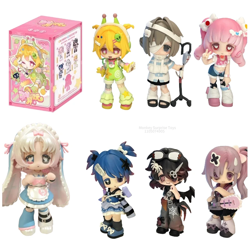 

In Stock Tomiz Cute Pets In The Different Dimension Series Blind Box Mystery Figurine Ornament Gift Surprise Desktop Decor Toys
