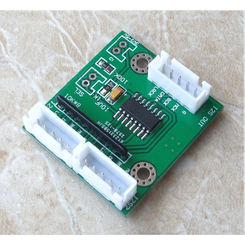 A+for 2-Way Audio I2S / IIS Switching Module I2S Buffer Board Select 1 from 2 Signal