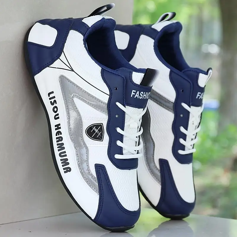 

Men's Summer New Mesh Breathable Sports Casual Shoes Versatile Soft Bottom Anti-Odor Dad Bottom Running Trendy Shoes