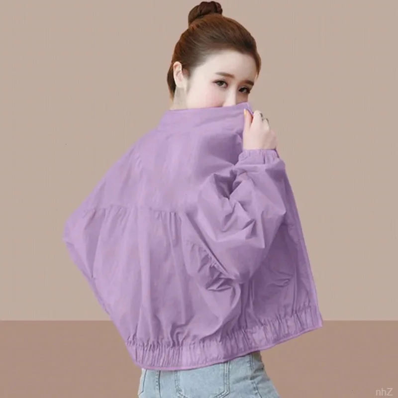 Fashionable Sports  Casual Summer New Women's Anti-UV Versatile Lightweight Korean-Style Sun Protection Jacket